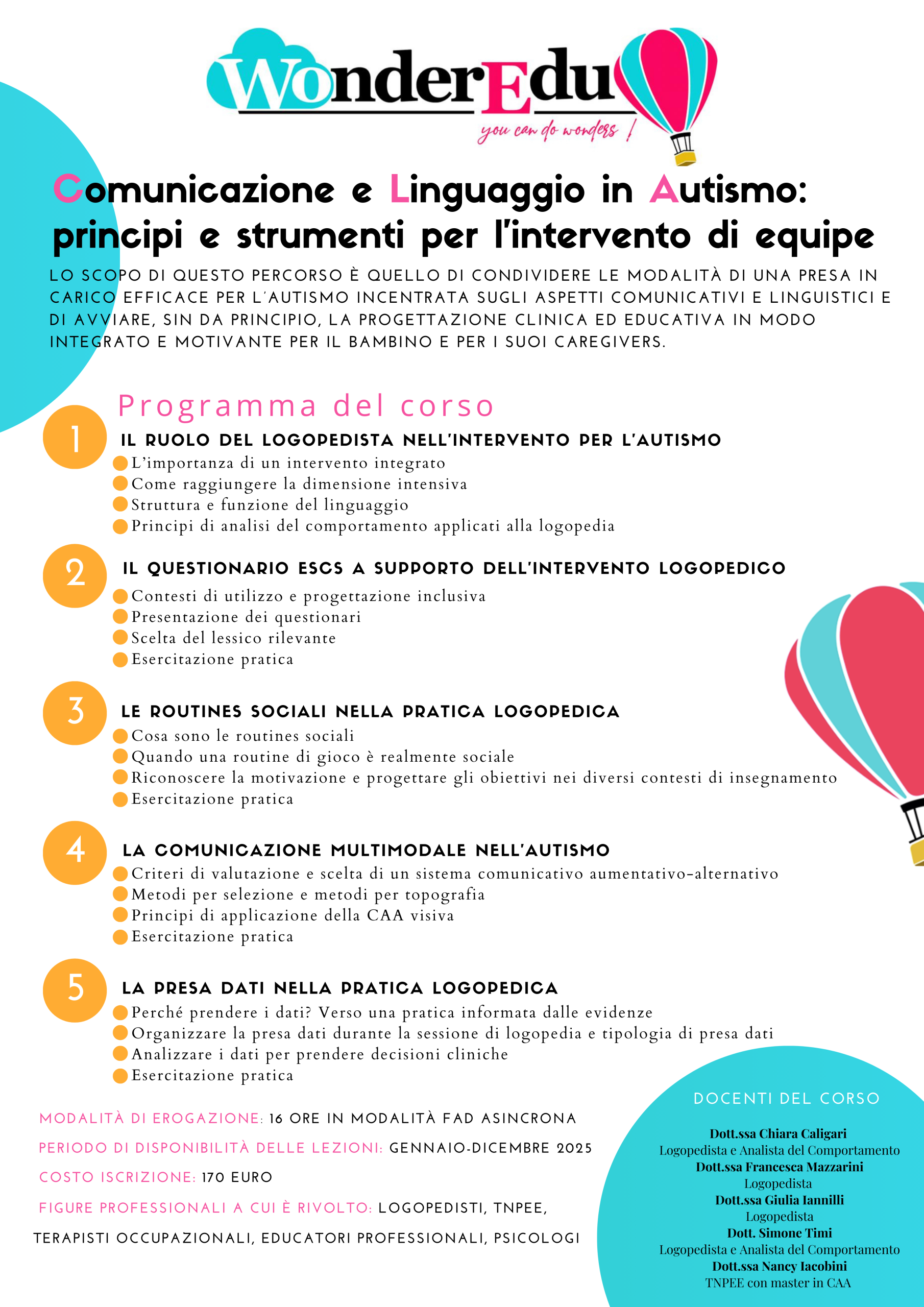 Comunicazione e linguaggio in autismo - Percorso completo - NO ECM - immagine 2